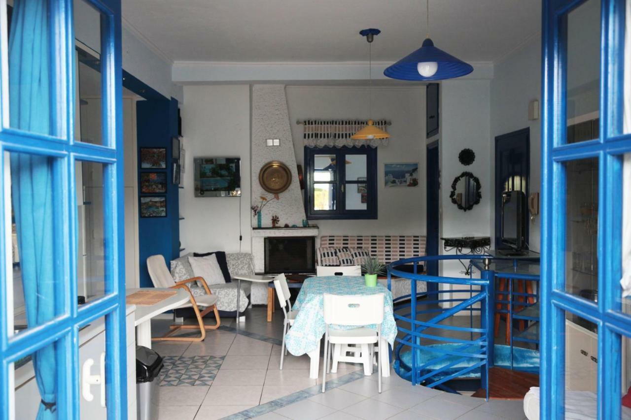 Right Across The Sea Villa Nea Kallikrateia ภายนอก รูปภาพ